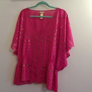 Miss Tina Sheer Blouse 🌹 XXL